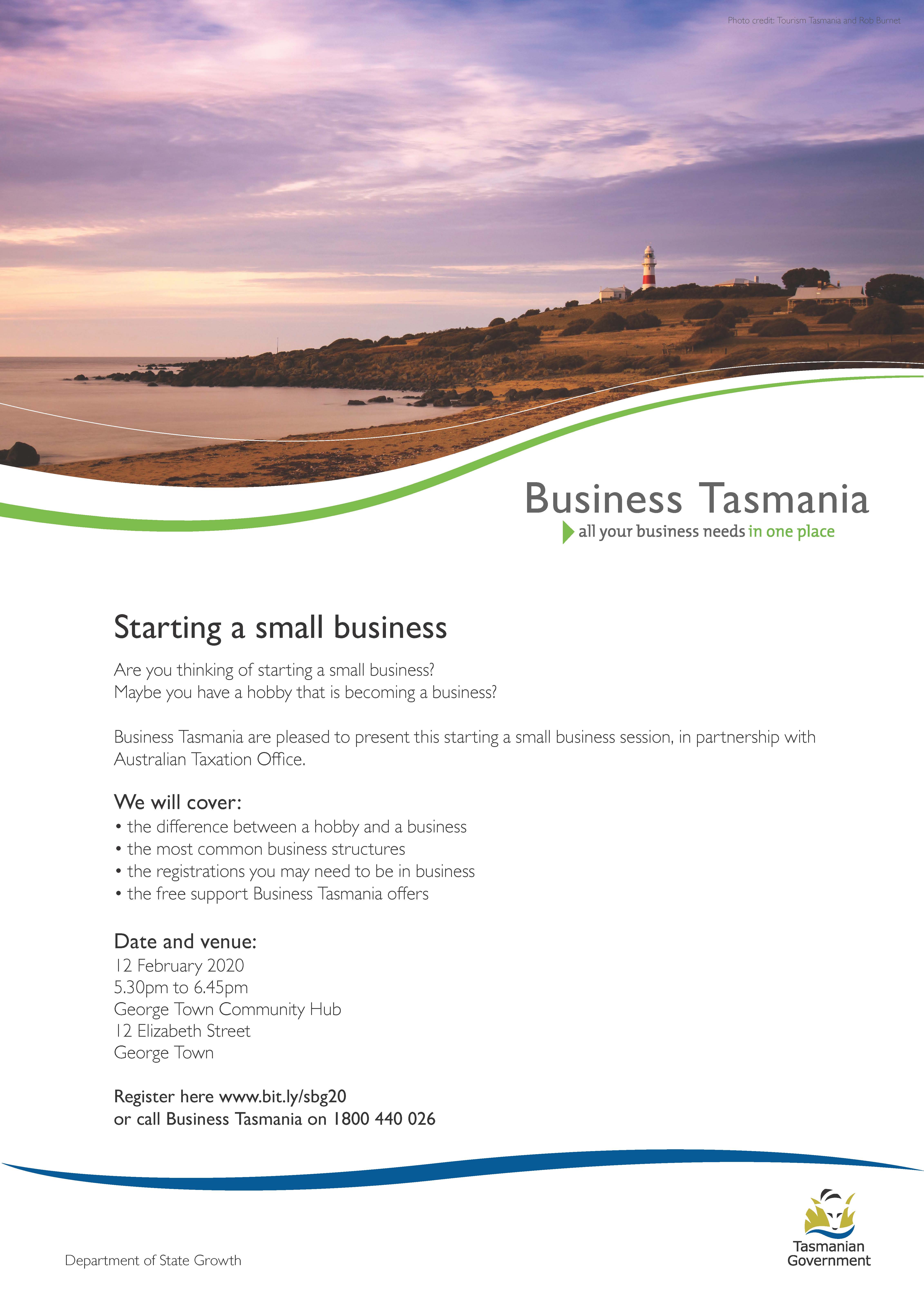 Small Business Information Sessions