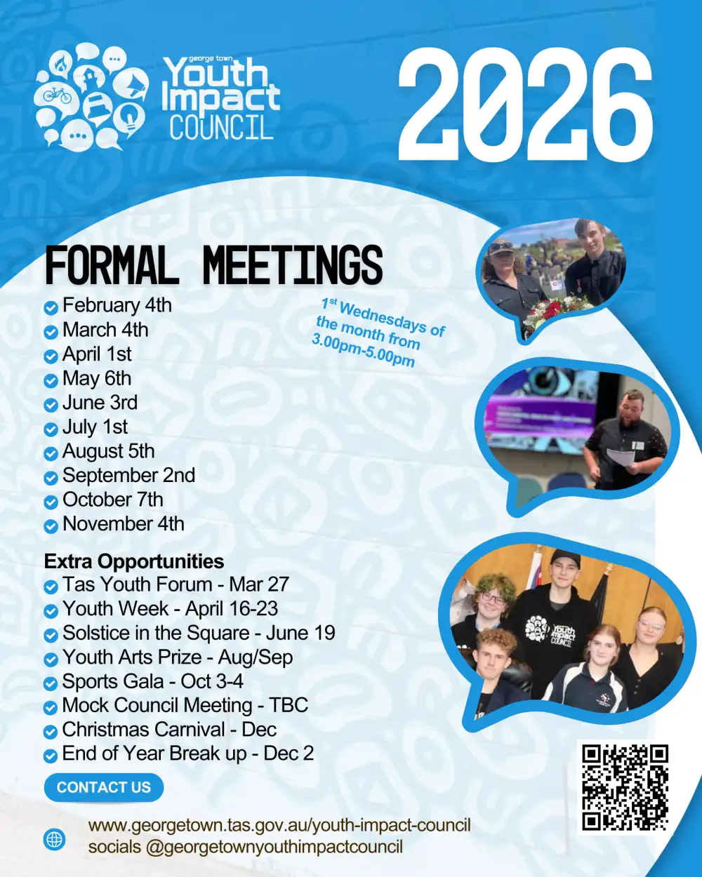 Youth Impact Council 2026 dates