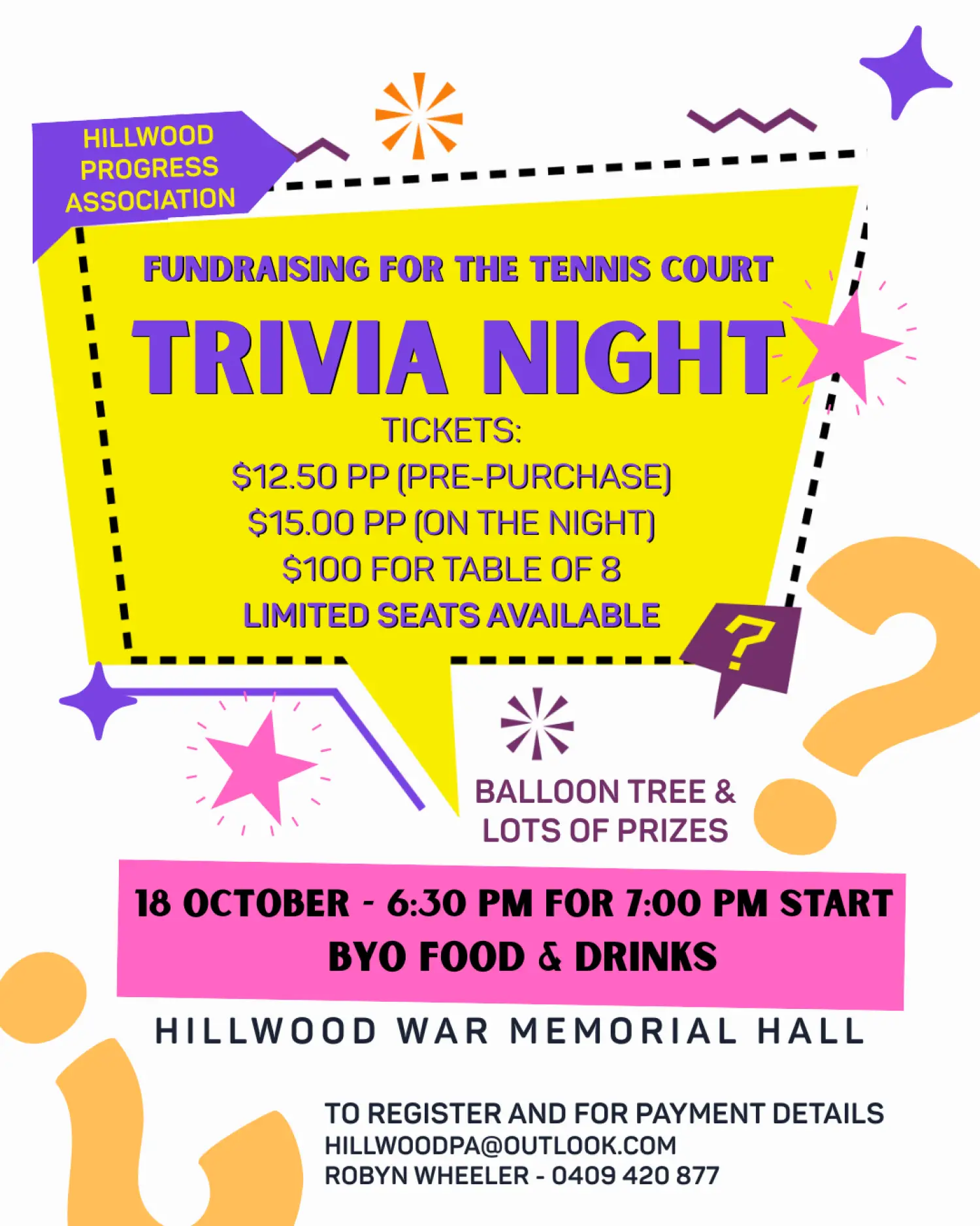 Hillwood Trivia Night