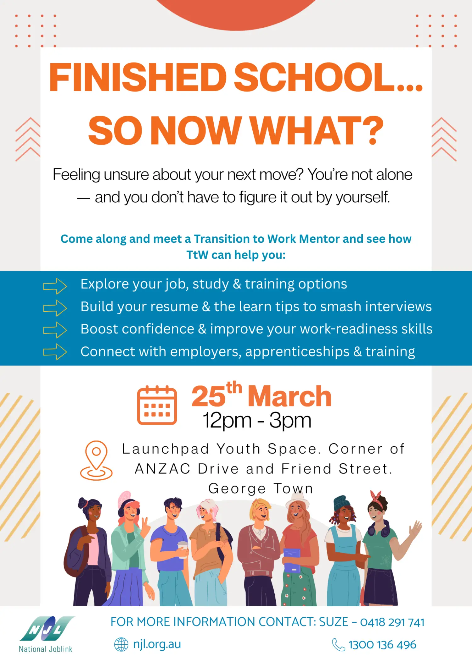 Finished school now what George Town