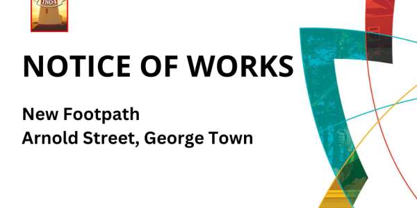 NOTICE OF NEW FOOTPATH CONSTRUCTION WORKS