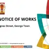 Notice of Construction Works
