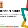 Office Closure