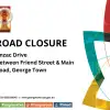 NOTICE OF TEMPORARY ROAD CLOSURE