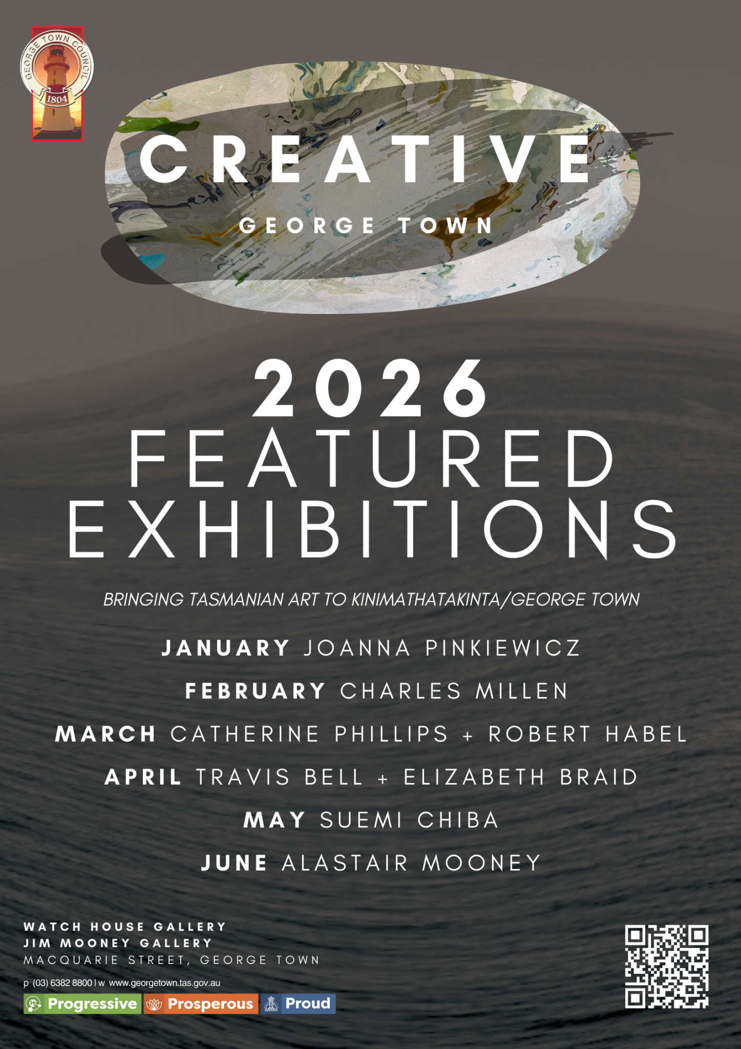 Final 2026 Creative George Town Exhibitions Poster