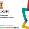 Closed - George Town Cemetery Toilets