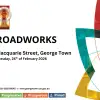 Roadworks – Macquarie Street, George Town