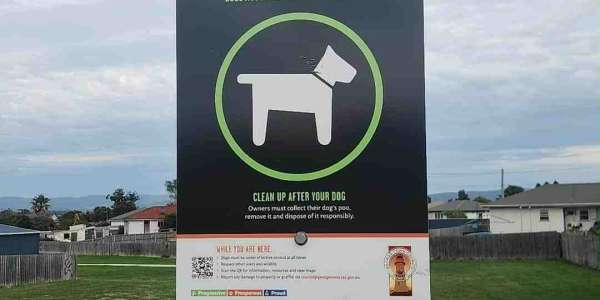 New Dog Signage