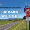 New Signage at Level Crossing - TasRail